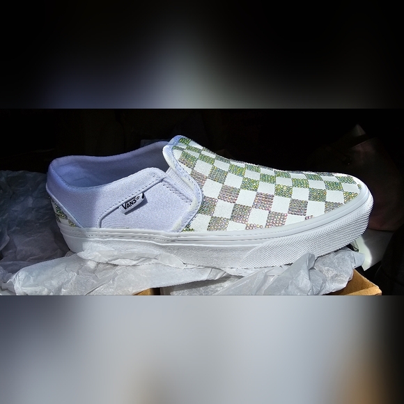 Bling Rhinestone vans - Picture 2 of 2